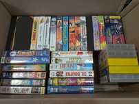 Cassetes VHS de Animação Variadas