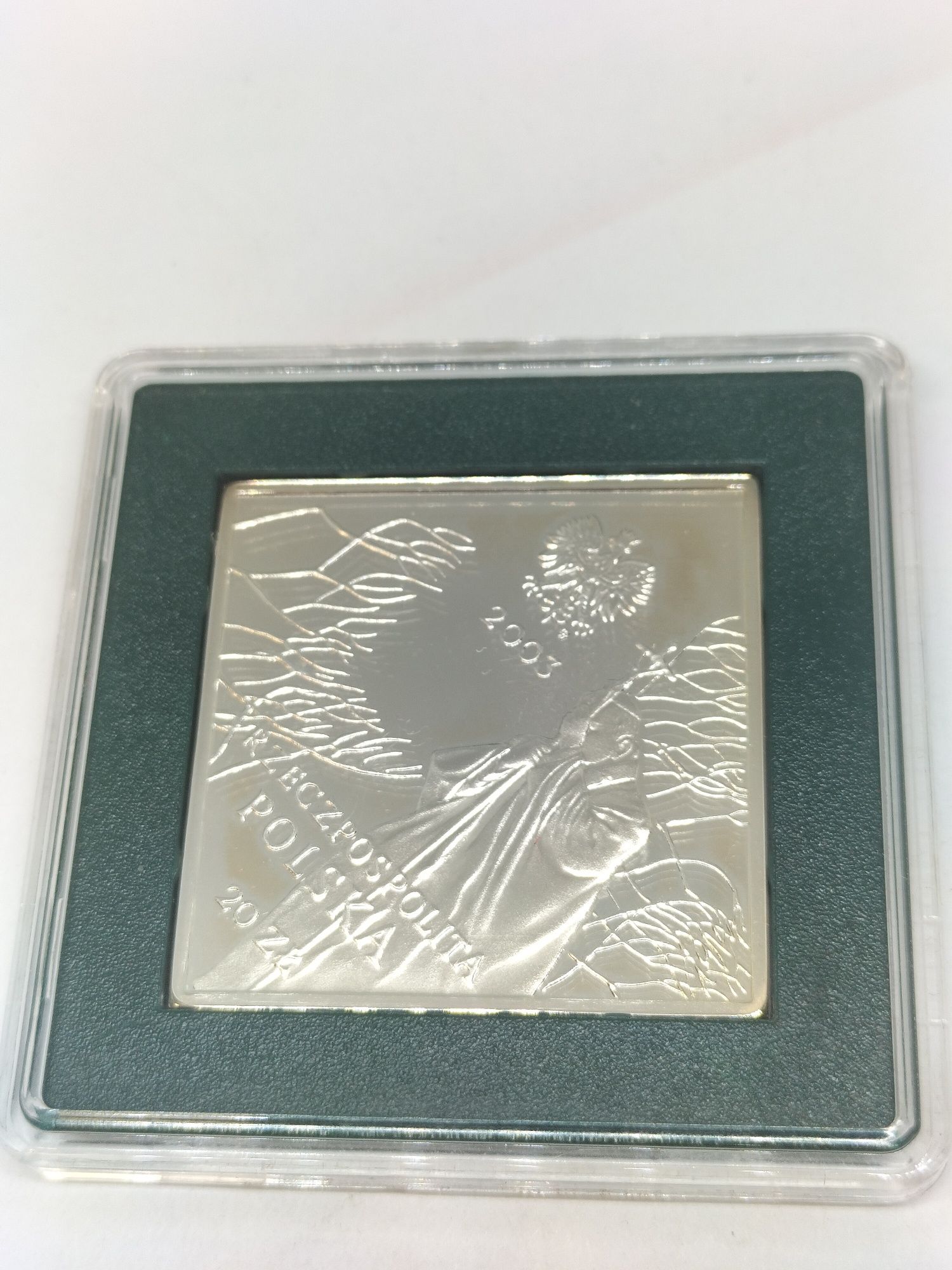 Srebrna moneta kolekcjonerska Jan Paweł II 20zł 2003