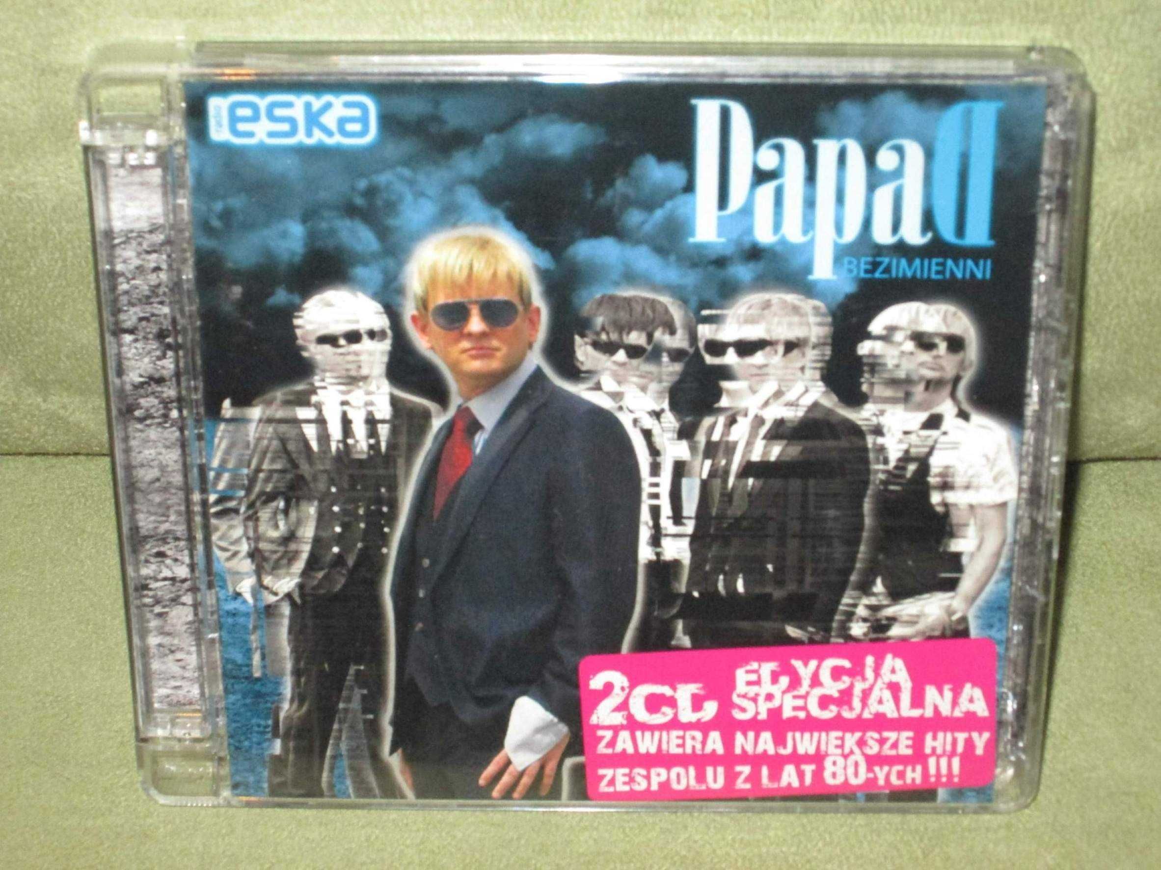 Płyta 2 CD Papa D. - Bezimienni 2008 r. - SUPER STAN - rzadkość!