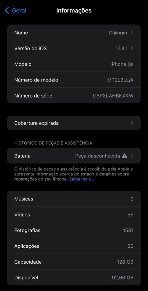 Iphone xr 128gb optimo estado