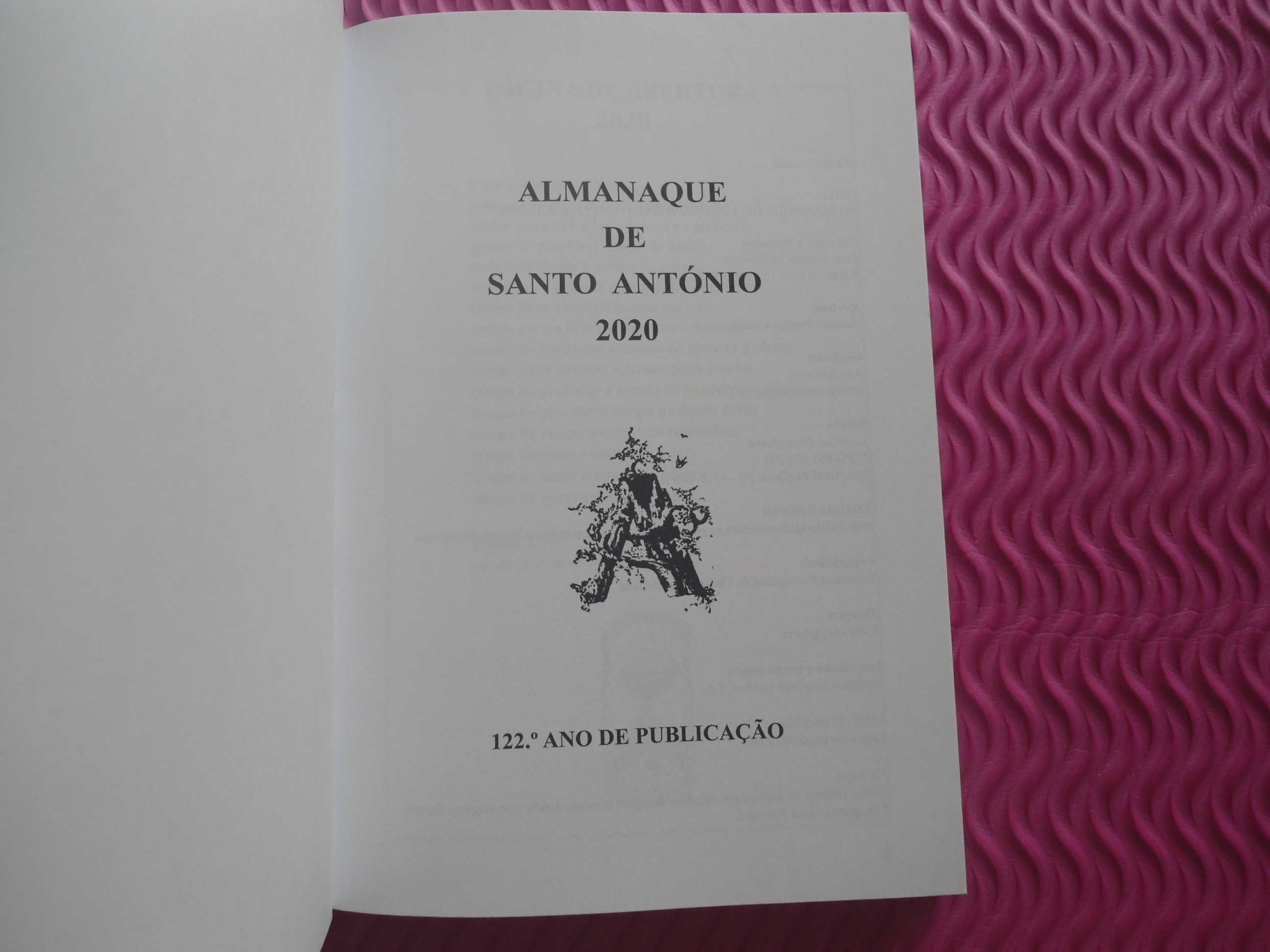 Almanaque de Santo António (2020)