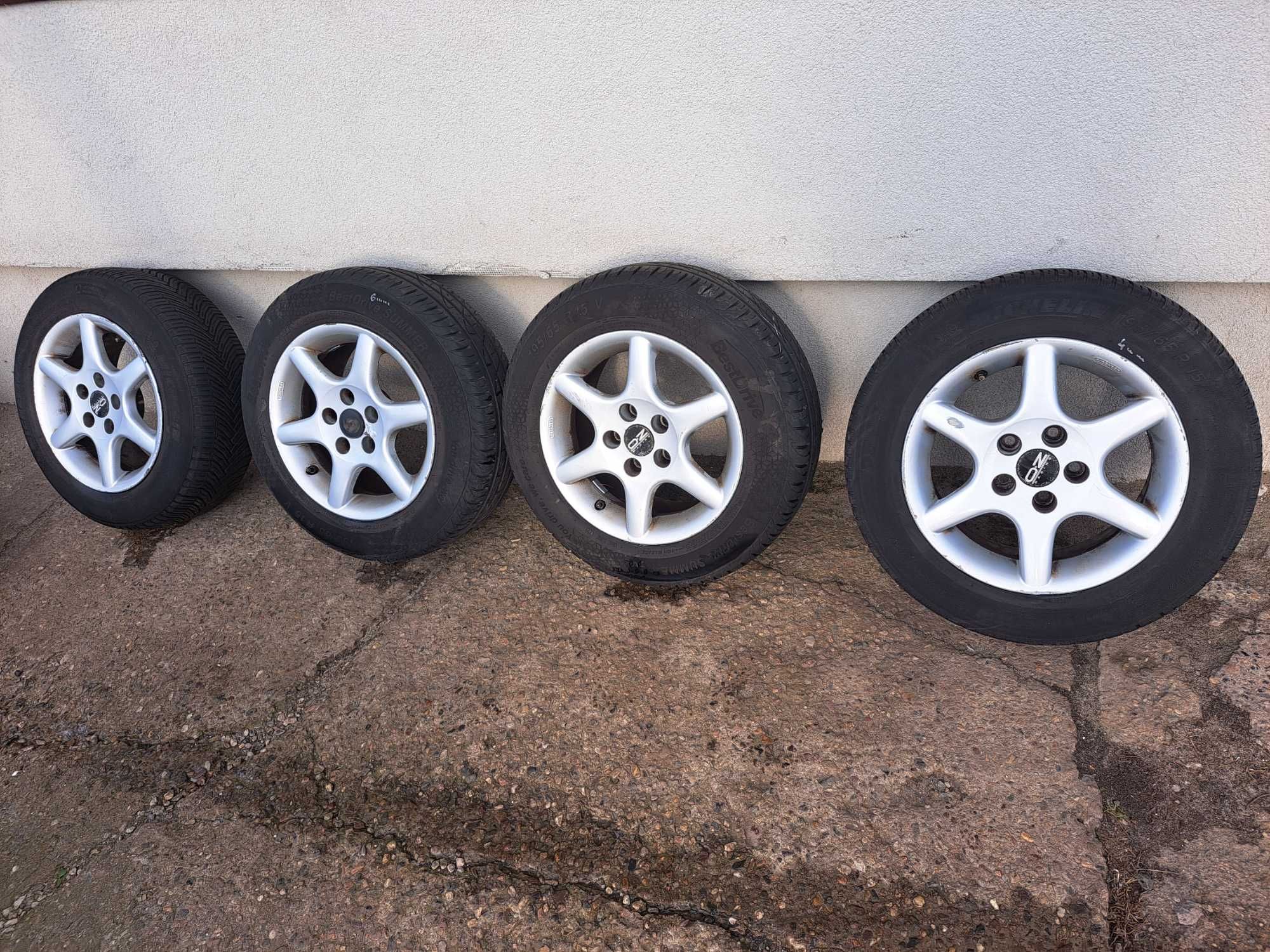 Felgi aluminiowe OZ koła opony lato Audi A4 B5 A6 VW 5X112 15"