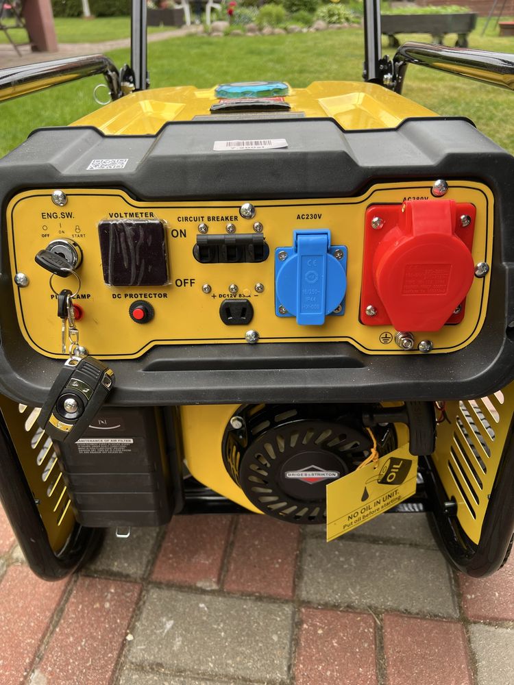 Agregat prądotwórczy Hombresen 6,9 kW z pilotem!