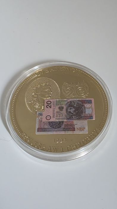 NUMIZMAT - banknot 20 złotych 1994 - Bolesław Chrobry