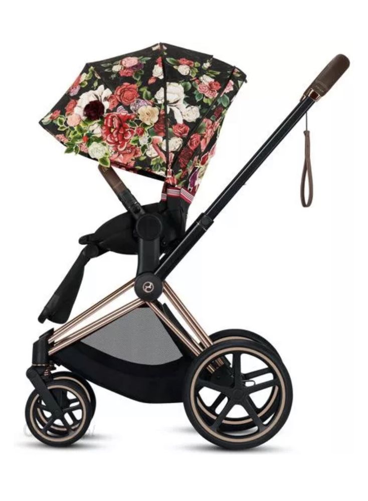 Tapicerka do wózka Cybex Priam 2.0 Spring Blossom Dark NOWA