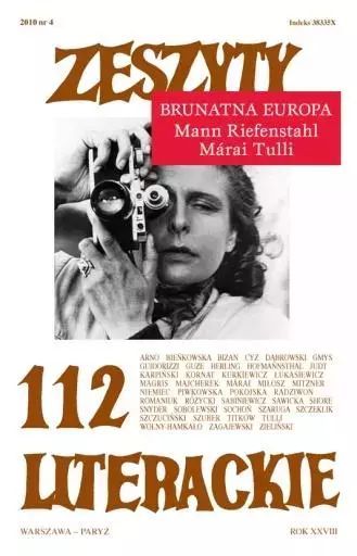 Zeszyty literackie 112 4/2010. Zeszyty Literackie