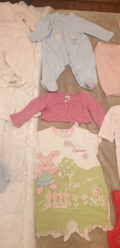 37 pecas de roupa para bebé dos 0 aos 18m