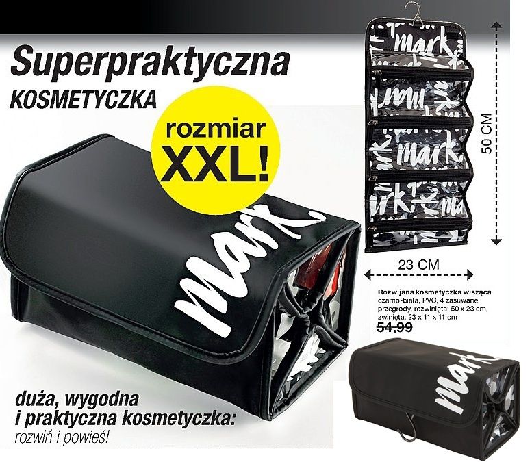 AVON rozwiajana KOSMETYCZKA MARK z przegródkami