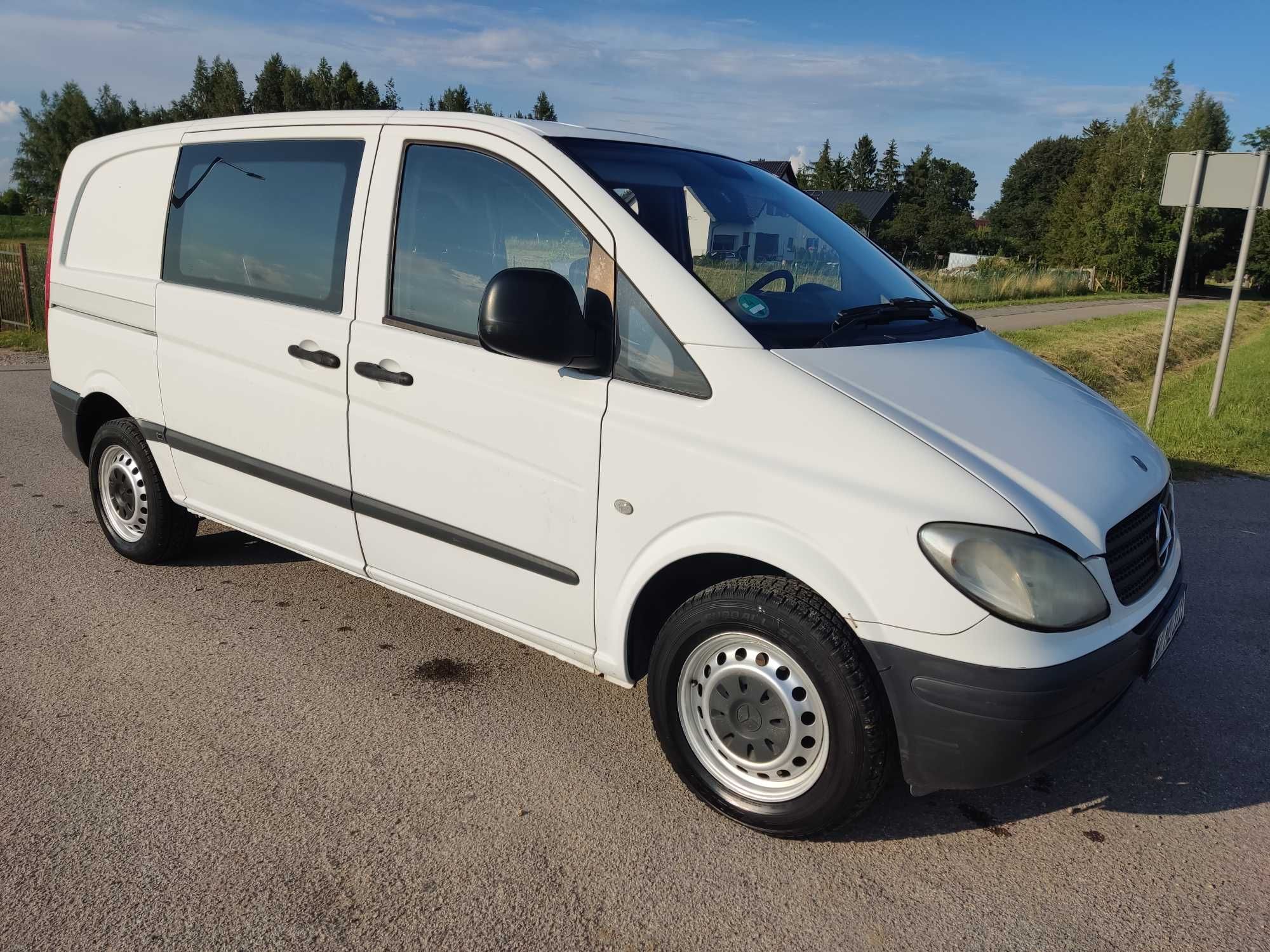 Mercedes Benz 109 CDI W639 VITO MIXTO 5osobowy DOKA brygadowka NIEMIEC