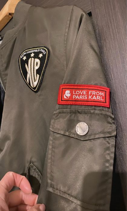 Casaco bomber Karl Lagerfeld