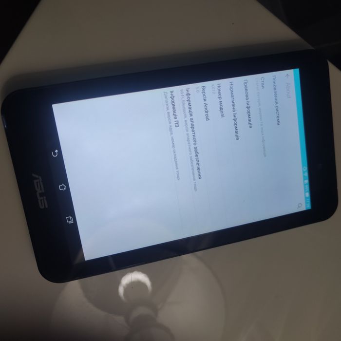Продам планшет ASUS 7 дюймів Андроїд 5, 2 SIM