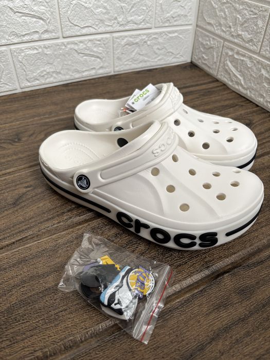 Crocs bayaband clog white крокси сабо унісекс  білі 1:1