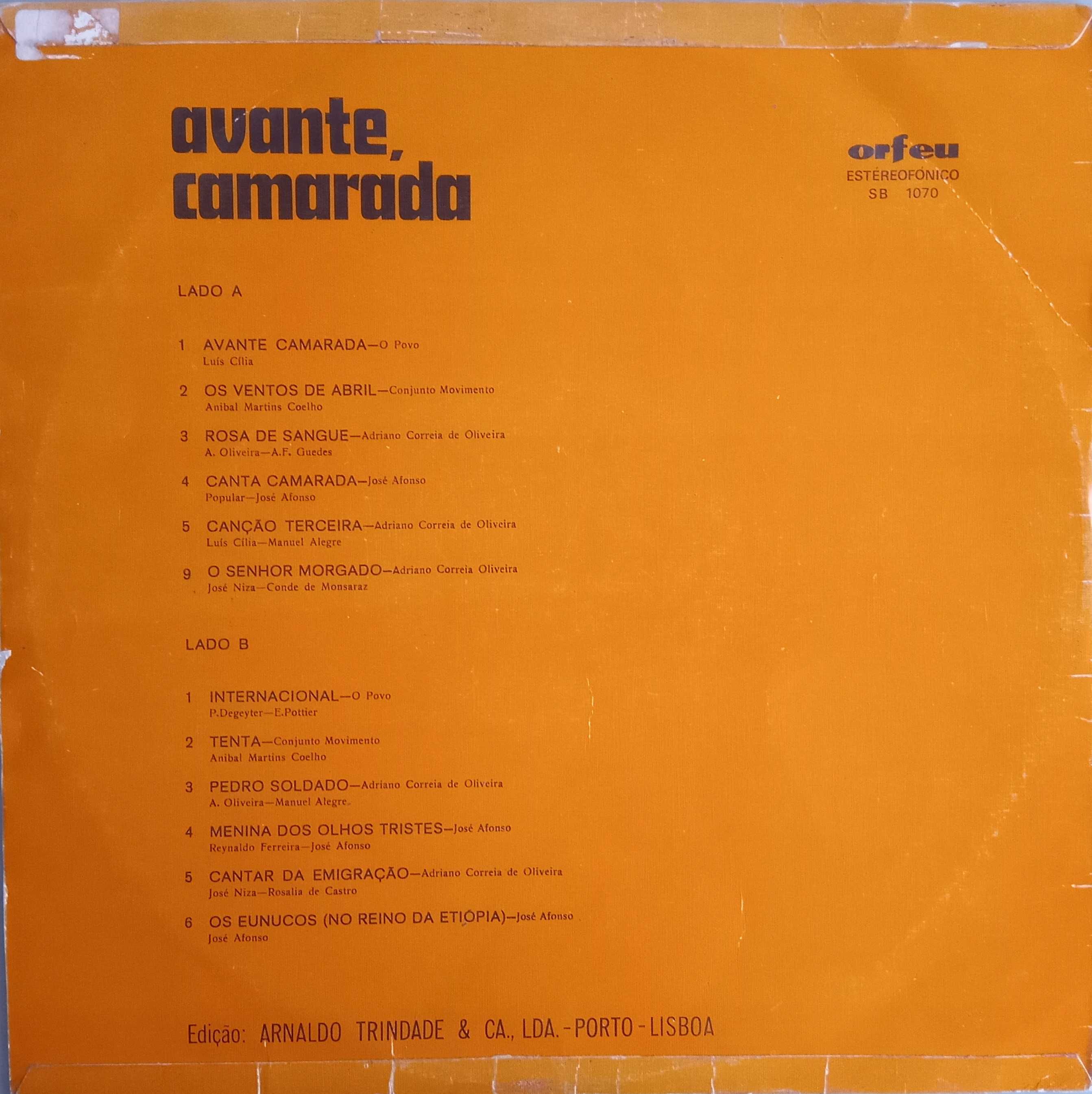 Avante, Camarada				- - - - -	LP