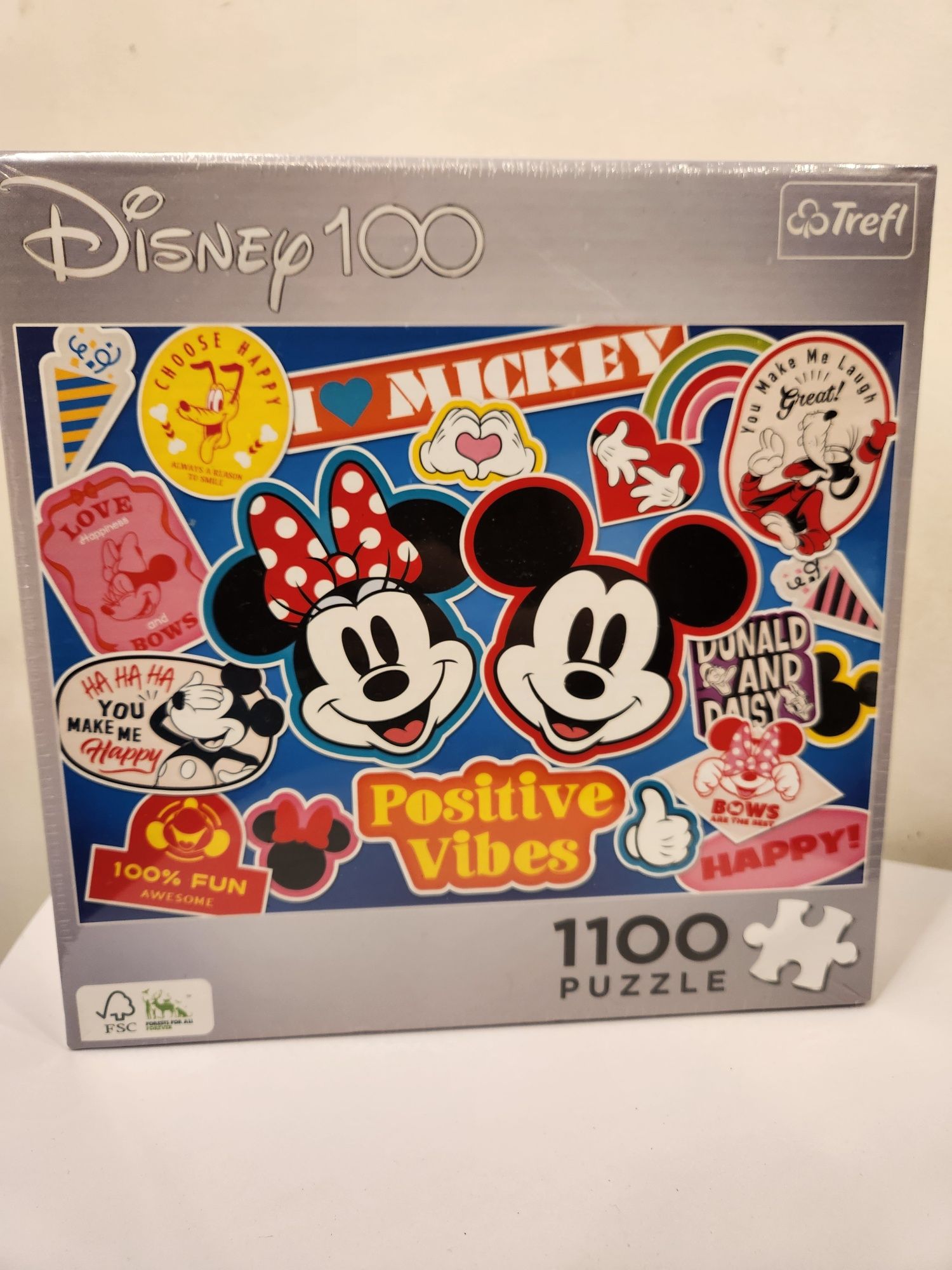 Trefl Puzzle Disney 100 Years of Wonder, 1100 elementów