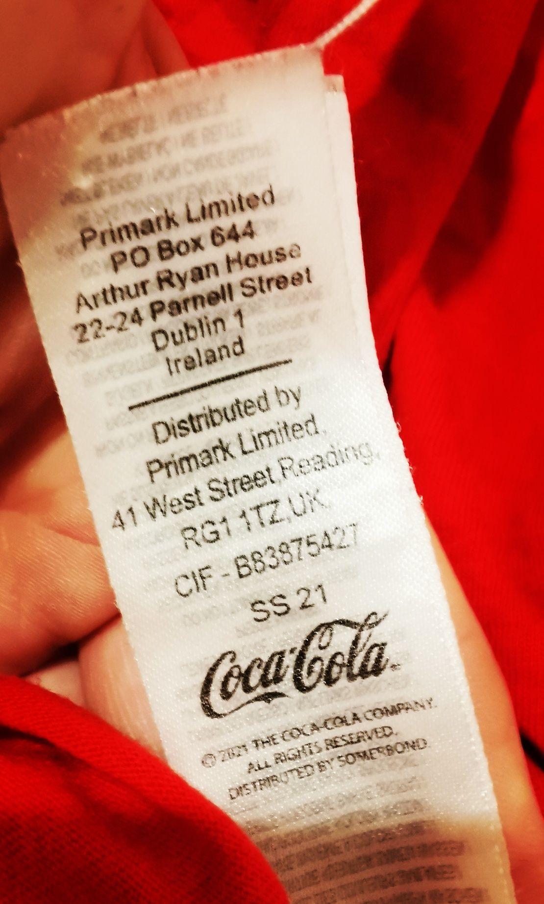 Koszulka na ramiączkach coca cola