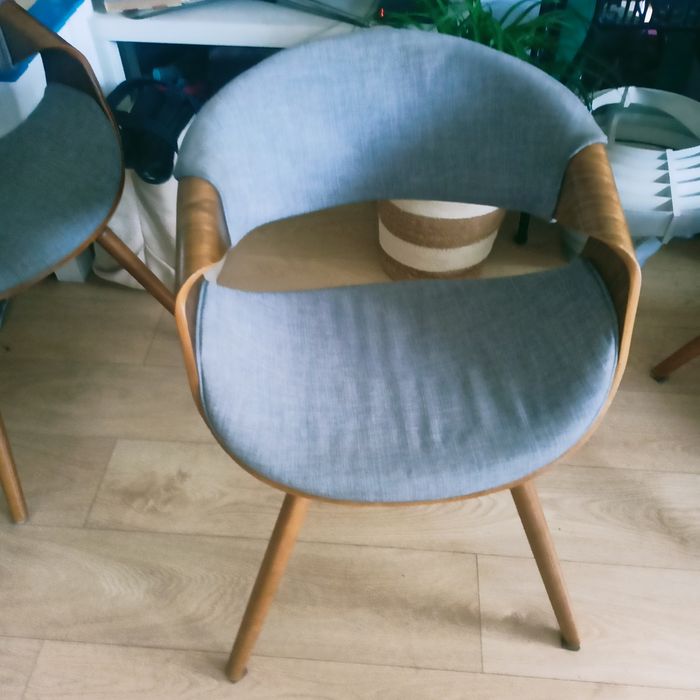 Krzesła  tapicerowane Mebel Partner  model Bent  6 sztuk