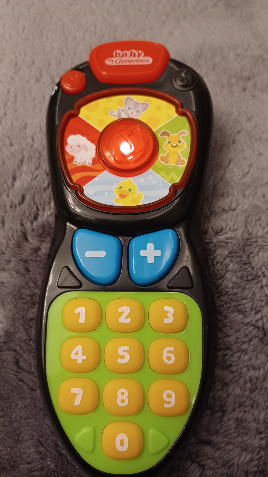 Clementoni Baby Remote Control Toy wielobarwny pilot dla dzieci FR