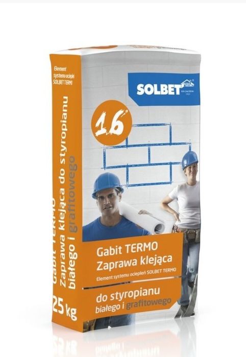 Klej do styropianu, Solbet 25 kg