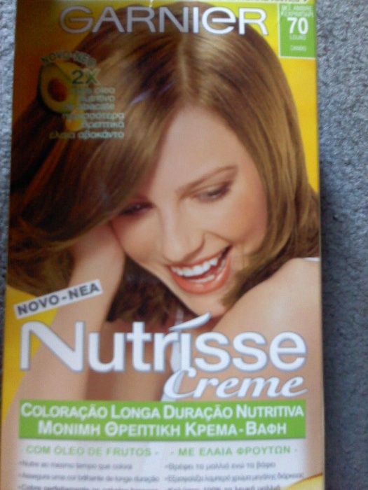 Nutrísse Creme Louro nº 70 da Garnier (Selado)