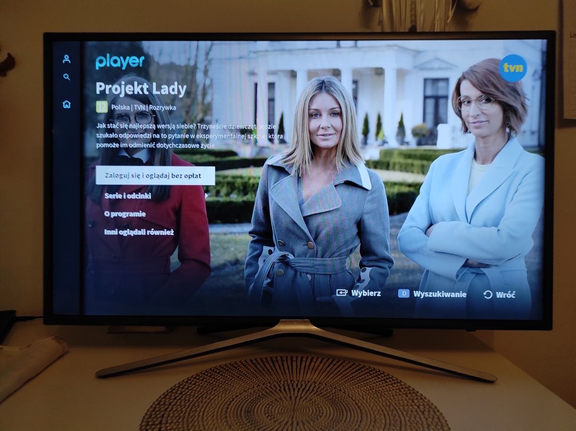Samsung 50" Smart TV Full HD LED WiFi Netflix YouTube Miracast Hevc