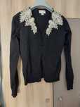 Sweterek czarny elegancki