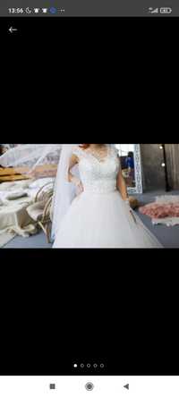 Свадебное платье, нарядное, весільня сукня біла