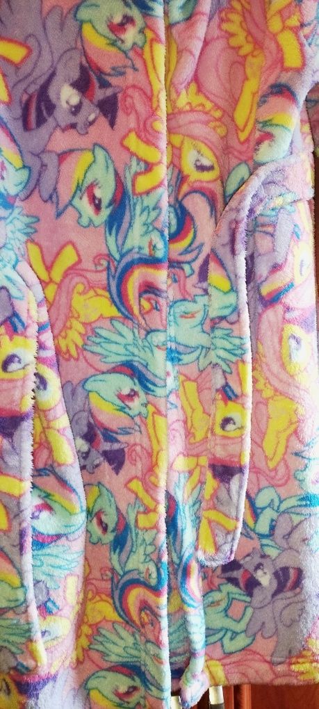 Махровый халат My little pony, Литтл пони, 8-9л