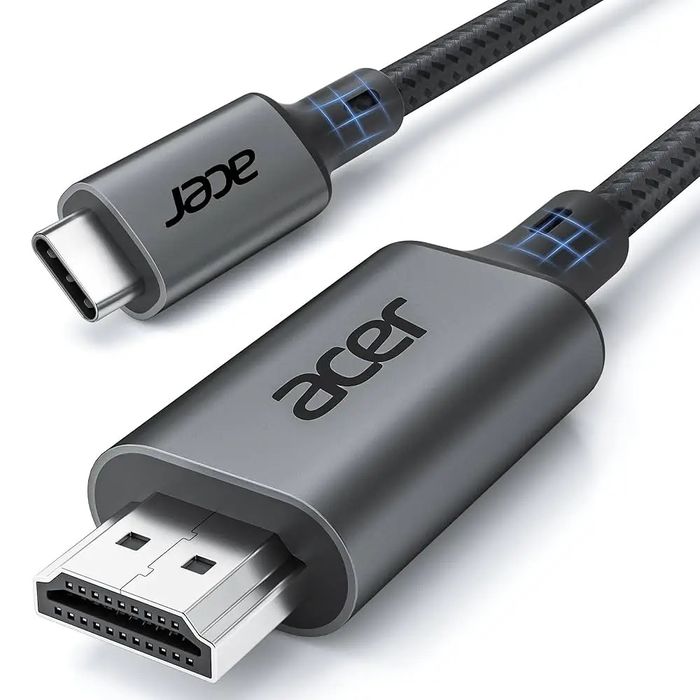 Кабель Acer USB C HDMI 4K за 60 Гц, 1,8 м