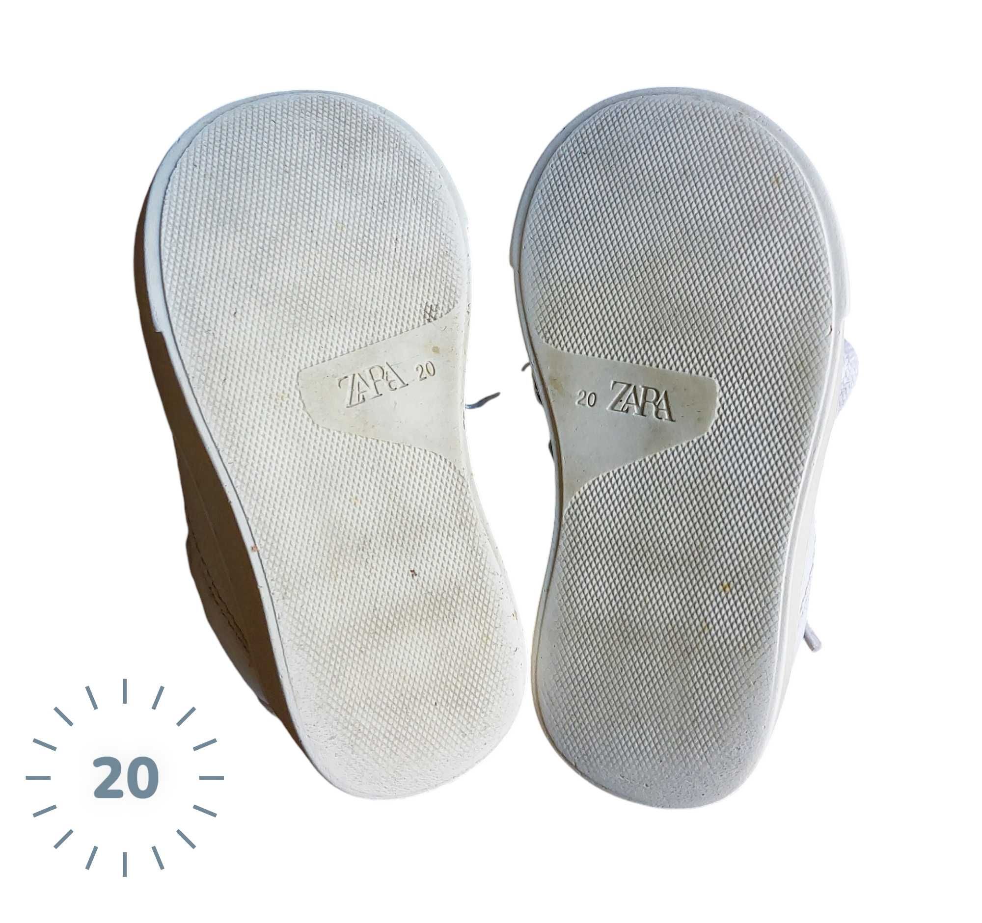 Sapatilhas Brancas Zara 20