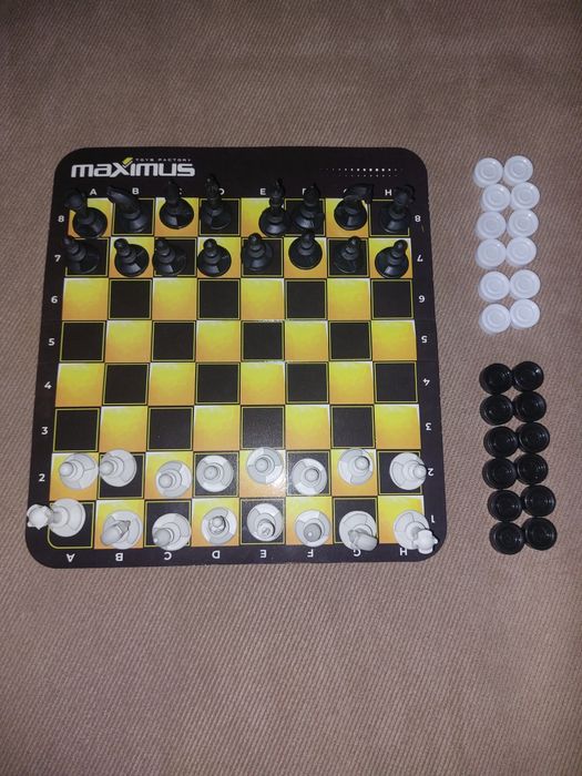 2 набори шахи/шашки повний комплект