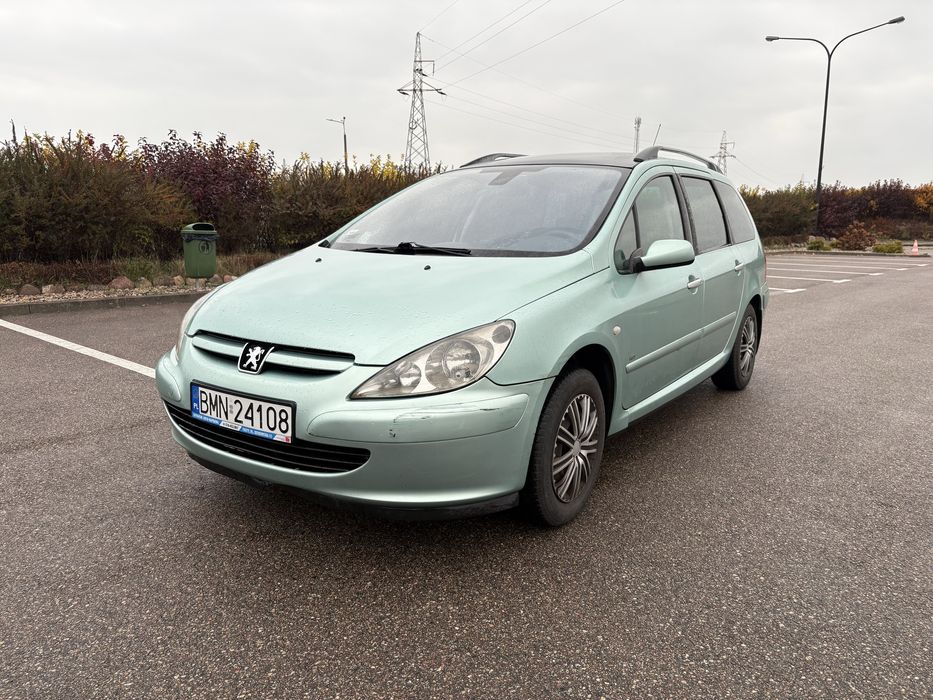 Peugeot 307Sw 2.0 Hdi klimatyzacja hak
