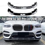 Губа на передний бампер сплитер накладка бампера BMW X3 G01 X4 G02
