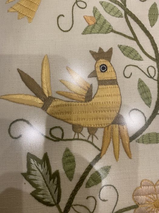 Quadro bordado de Castelo Branco