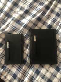 KIT Caderno Tipo Moleskine e canetas
