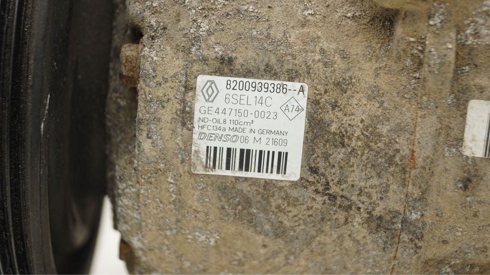 Компресор кондиціонера меган 3 разборка шрот сценік 3 megane