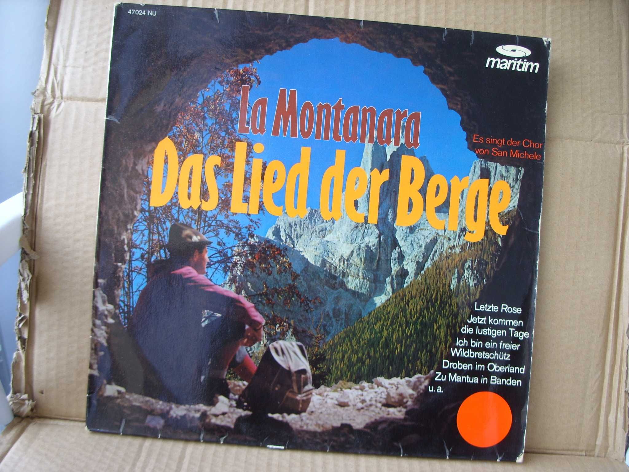 36. winyl LP.; La Montanara-- Das lied der berge. ;Maritim