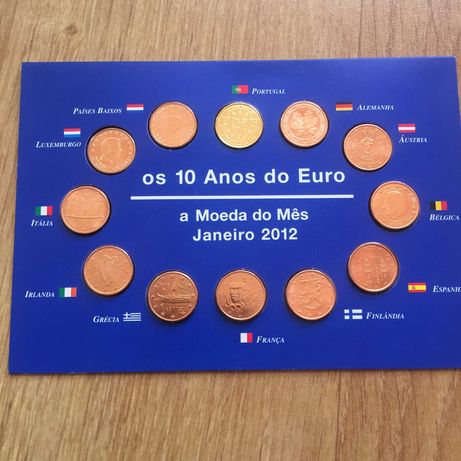 Os 10 anos do Euro - 1 cêntimo pela Europa