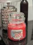 Yankee candle pink pine pin rose 340g średnia świeca