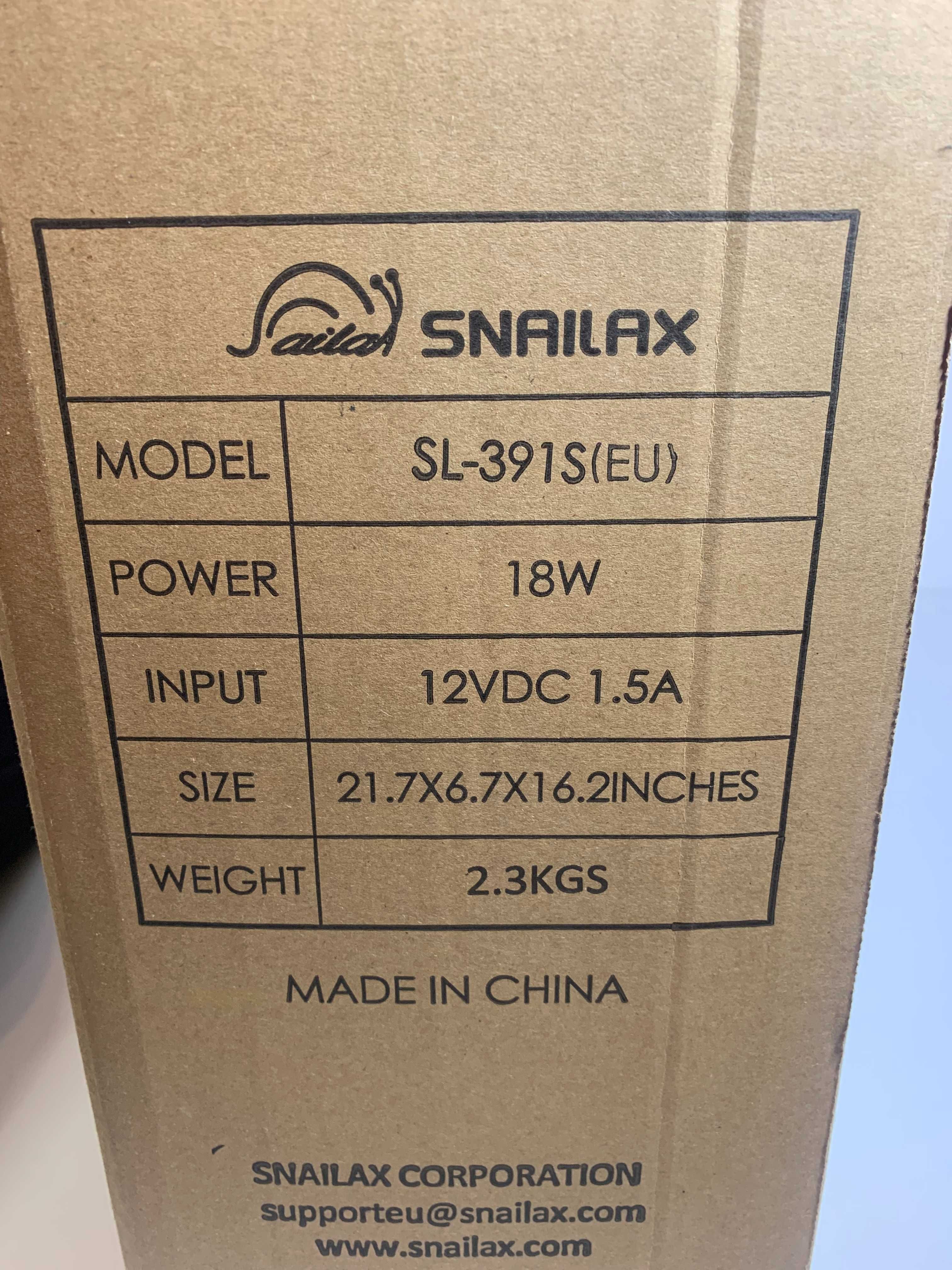 Snailax SL-391S (EU) Mata Podkładka do masażu ogrzewana masażer 18W
