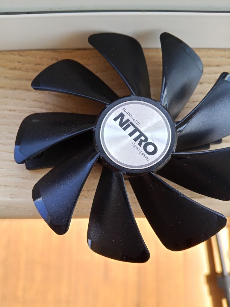 Кулер новий під відеокарту Saphire RX 580, RX570, RX470