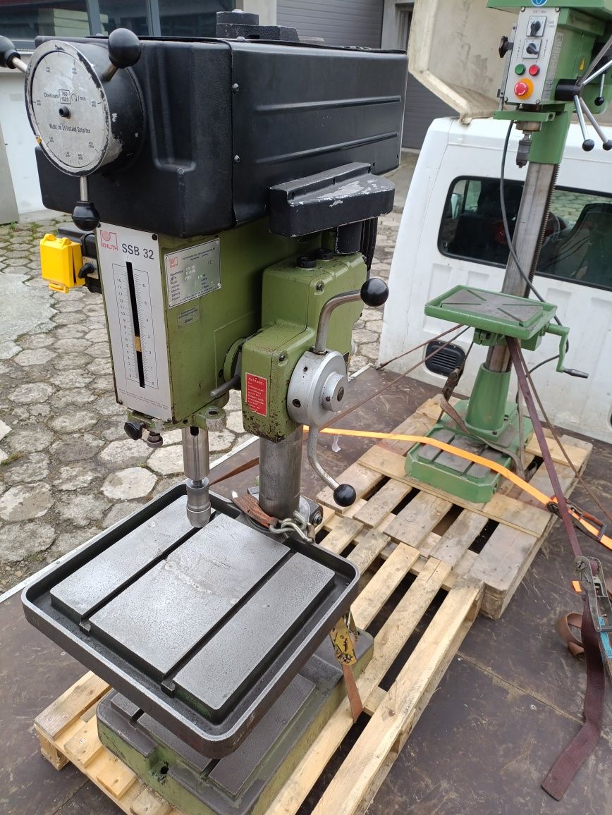 Wiertarka kolumnowa Mk 4  Knuth 32 Mk 3 posuw TOS Ws 15