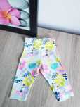 Legginsy dla dziewczynki kolorowe na lato 62 F&F