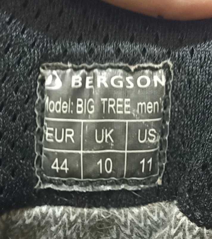 Buty trekkingowe Bergson jak nowe rozmiar 44 podeszwa VIBRAM