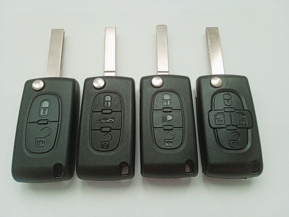 Корпус ключа Peugeot Partner 207, 307, 308, 407,Пежо, Citroen Ситроен