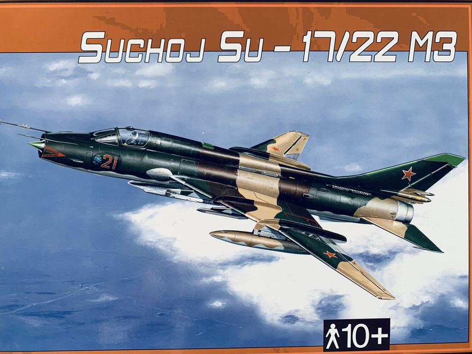 Samolot Suchoj Su-17/22 M3 model do sklejania Smer 0855