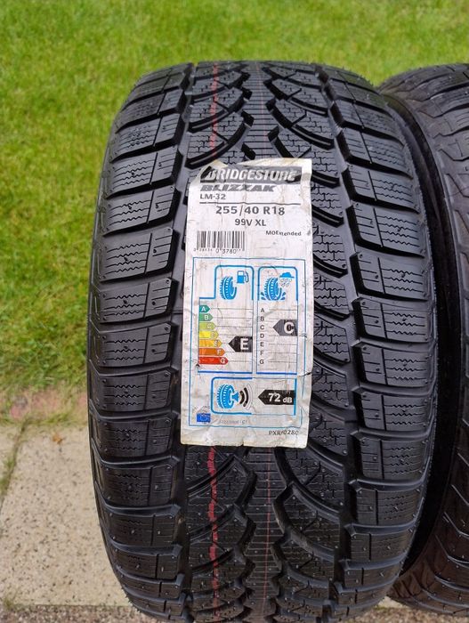 Bridgestone Blizzak 255/40R18 99VXL Nowe Run flat homologacja Mercedes