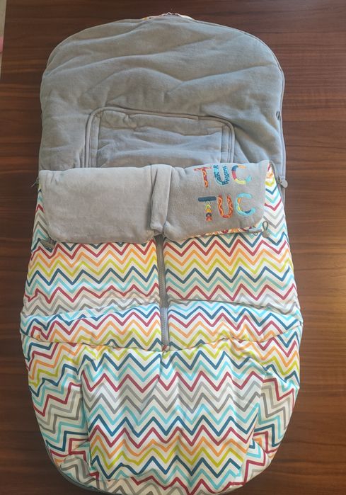 Capa/Forra de inverno carrinho de bebé