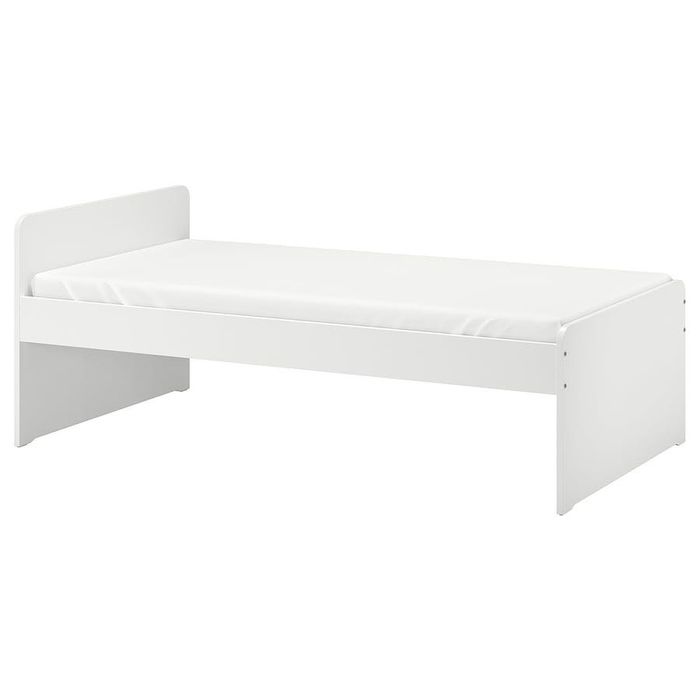 Cama ikea SLÄKT com colchão
