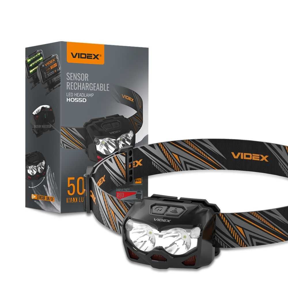 Czołówka LED Headlamp VIDEX H055D 500Lm 5000K