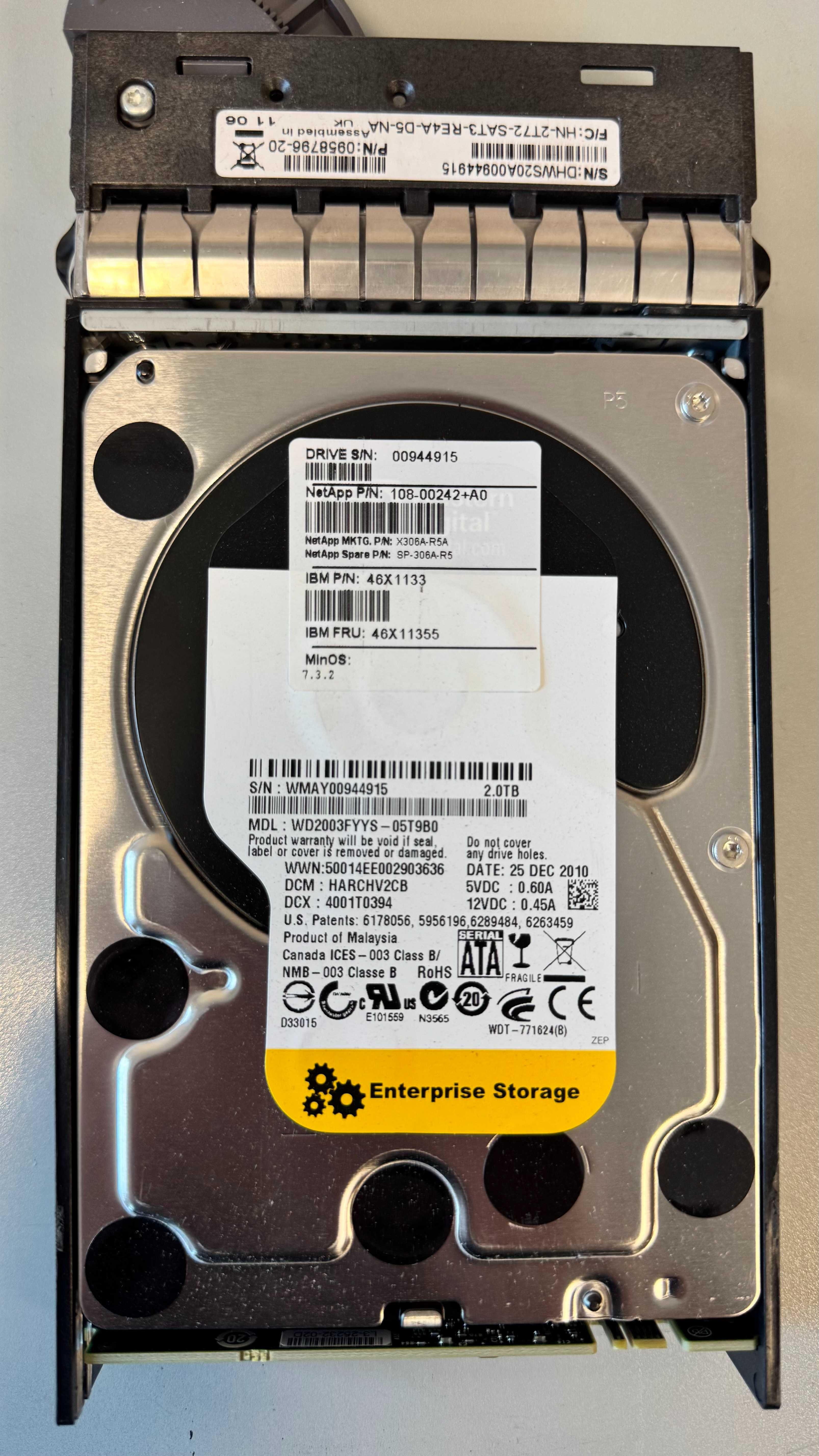 System pamięci masowej 32TB, NetApp + serwer Dell
